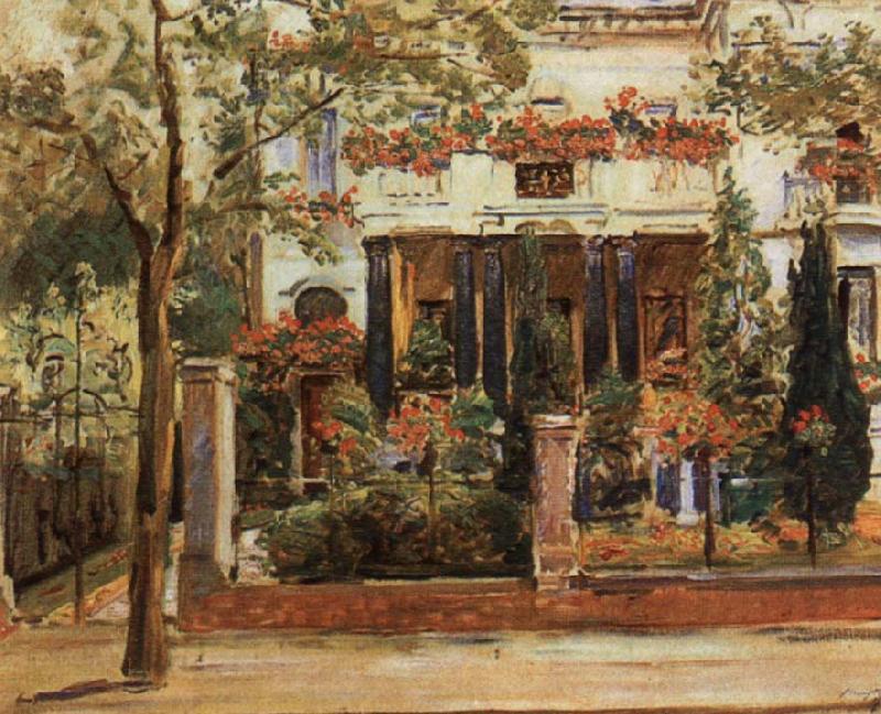 Max Slevogt Steinbart Villa France oil painting art